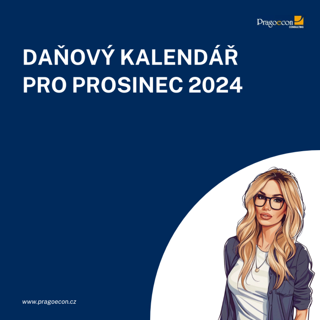 Daňový kalendář prosinec 2024 Daňový kalendář prosinec 2024