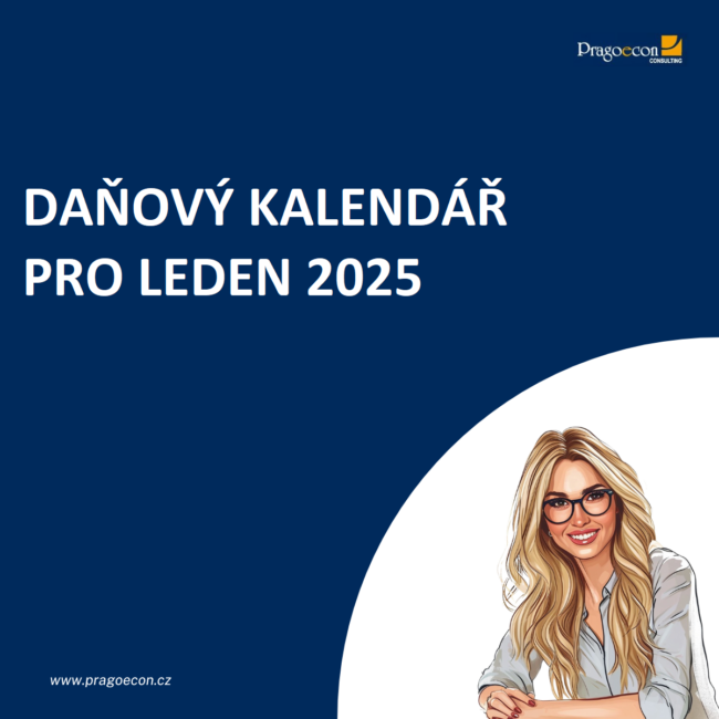 daňový kalendář 01-2025