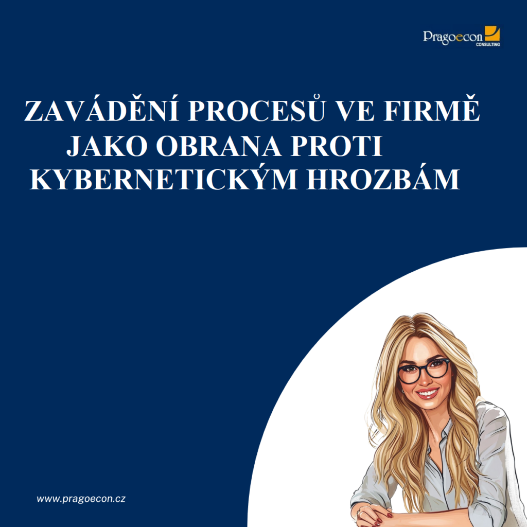 Zavádění procesů ve firmě jako obrana proti kybernetickým hrozbám