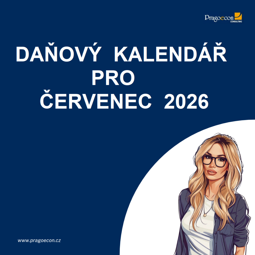 Daňový kaledář červenec 2026